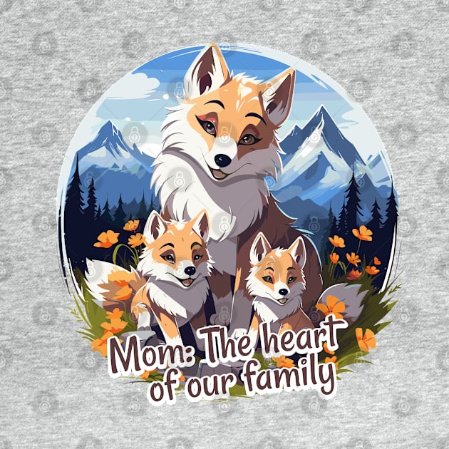 Mom: Heart of our family by JessCrafts